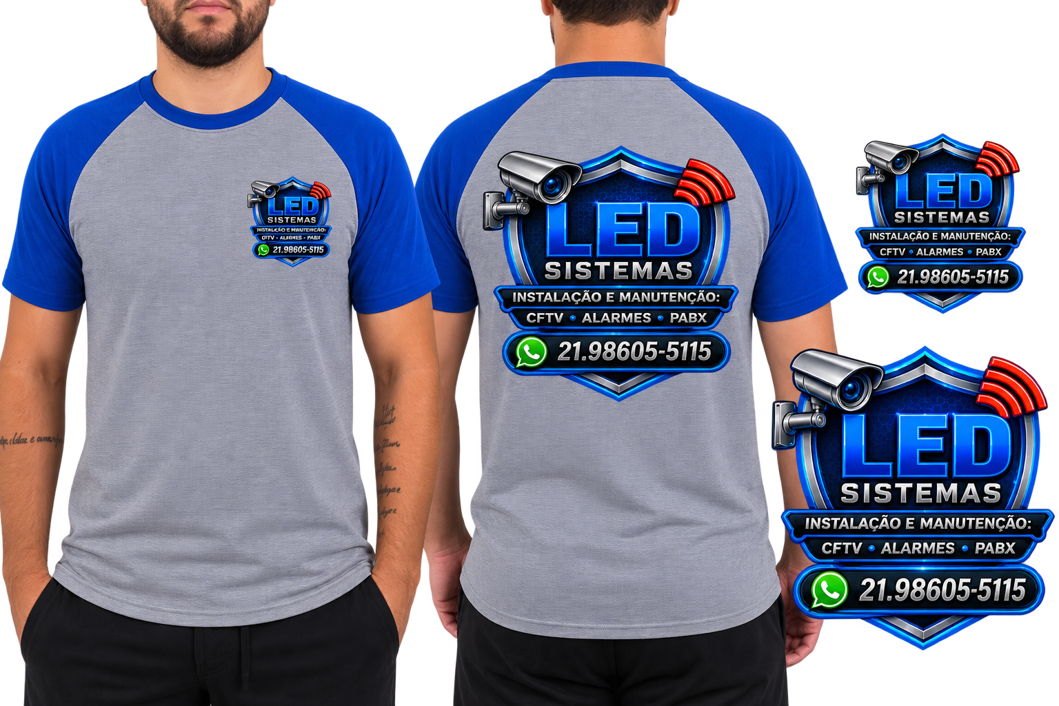 Camiseta personalizada em DTF e sublimação