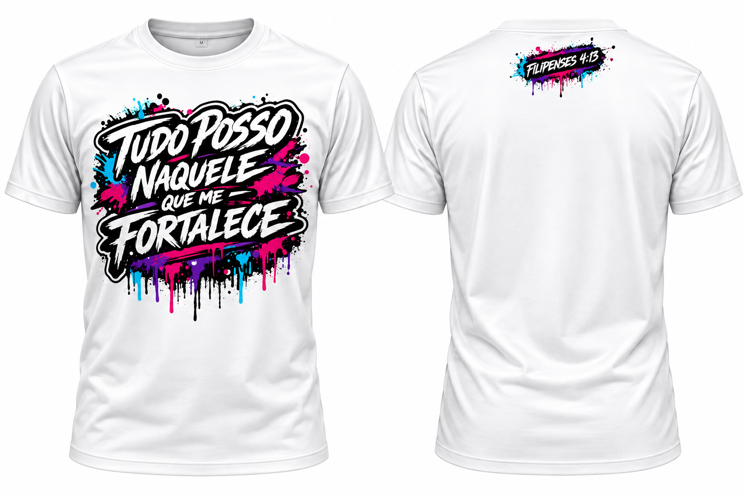 Camisas evangélicas personalizadas